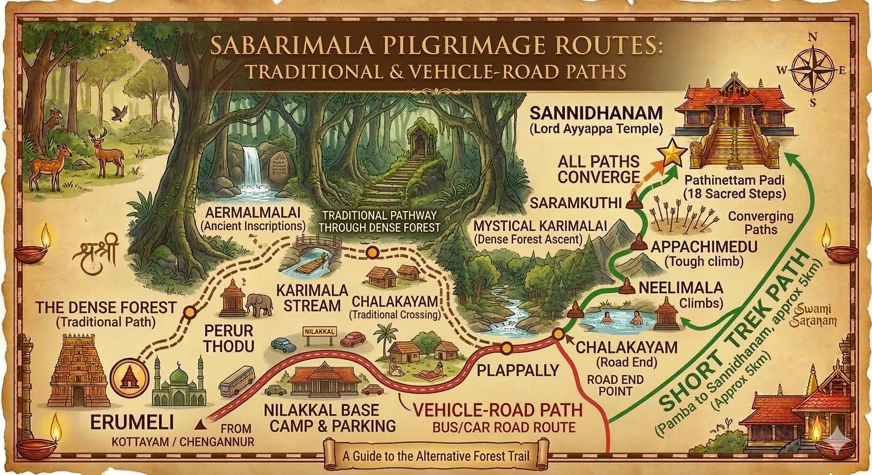 Traditional pathway and vehicle support overview